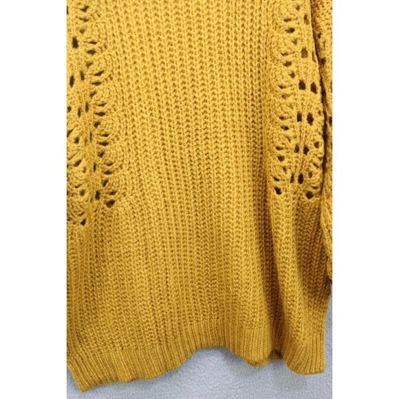 Pilcro Anthropologie Chunky Cut Out Oversized Sweater-Size XS-BOHO - Picture 9 of 10